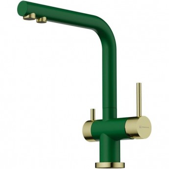 Смеситель OMOIKIRI NAGANO-RG-LG Royal green/светлое золото Смеситель OMOIKIRI NAGANO-RG-LG Royal green/светлое золото